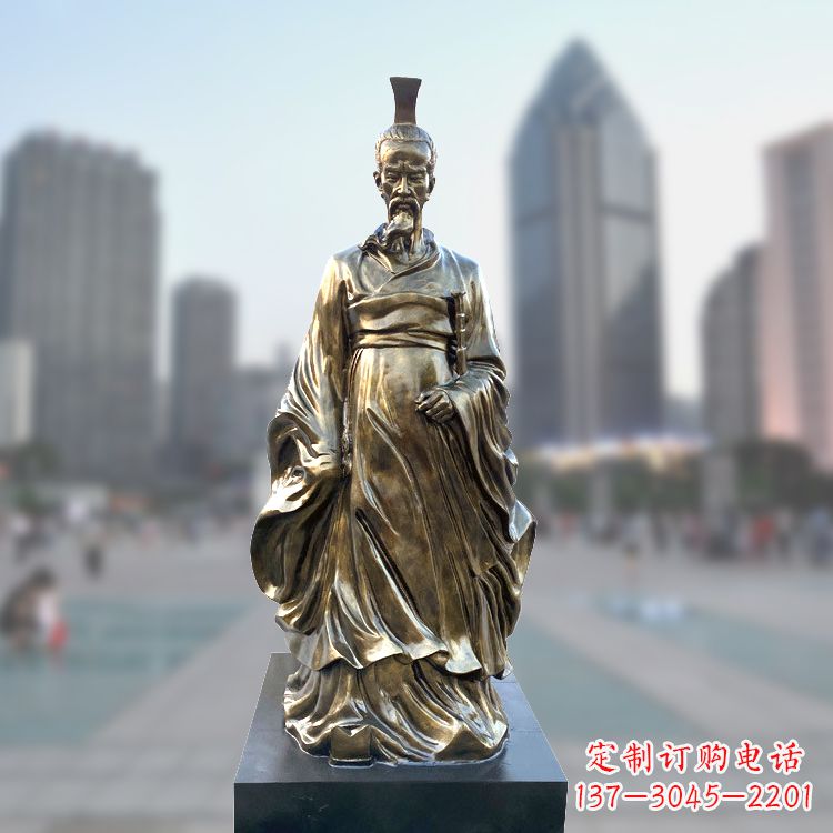 宁德专业定制屈原雕像