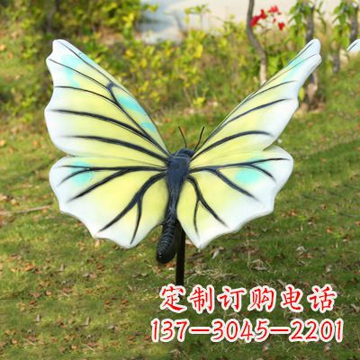 宁德色彩丰富的仿真蝴蝶雕塑