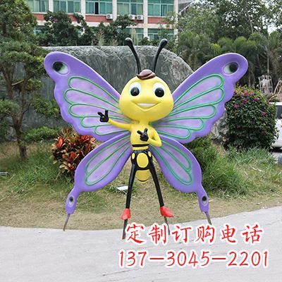 宁德仿真蝴蝶雕塑,精致多彩、灵动优雅