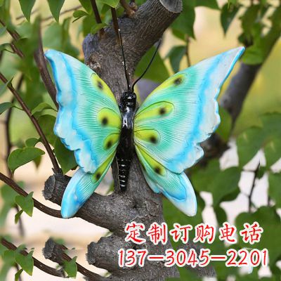 宁德蓝色蝴蝶雕塑