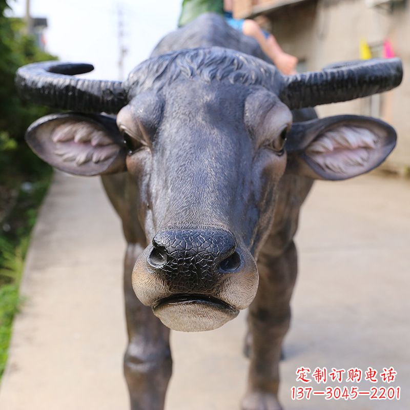 宁德精美水牛雕塑