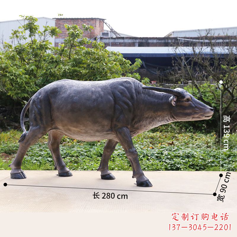 宁德仿真水牛雕塑
