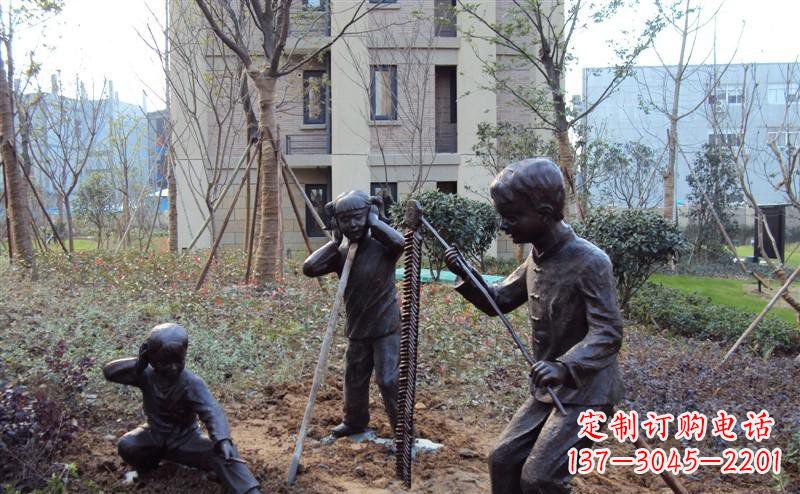 宁德中领雕塑 | 为儿童景观带来美好的铜雕塑