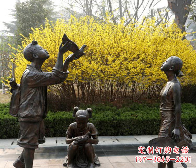 宁德精致可爱的儿童铜雕