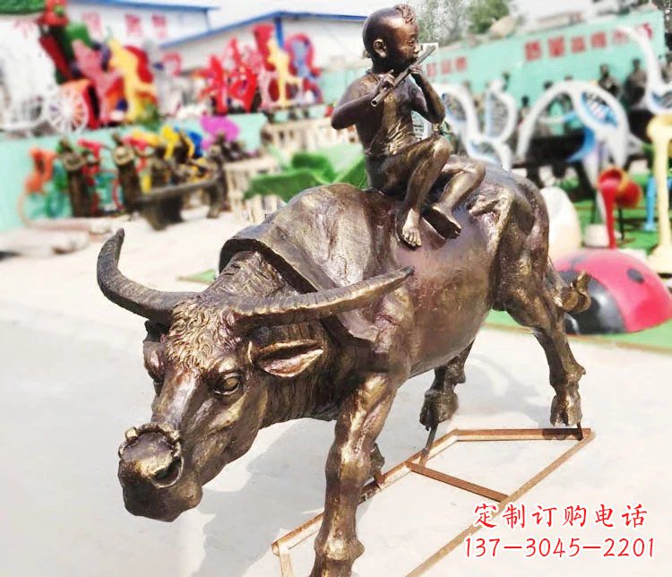 宁德牛郎雕塑精美绝伦的铜雕艺术