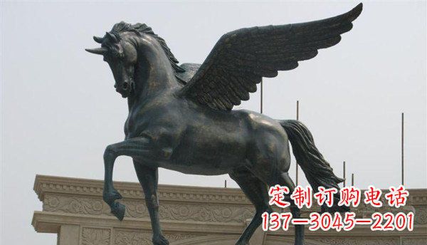 宁德飞马广场景观铜雕