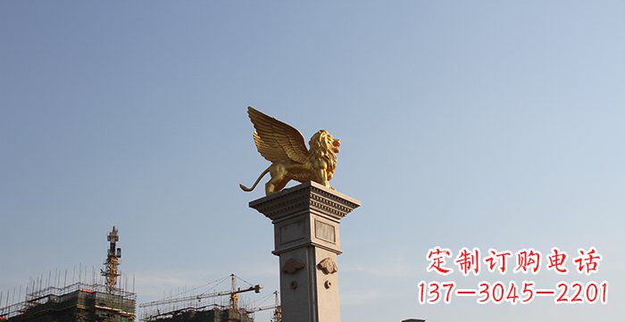 宁德飞狮黄铜狮子铜雕