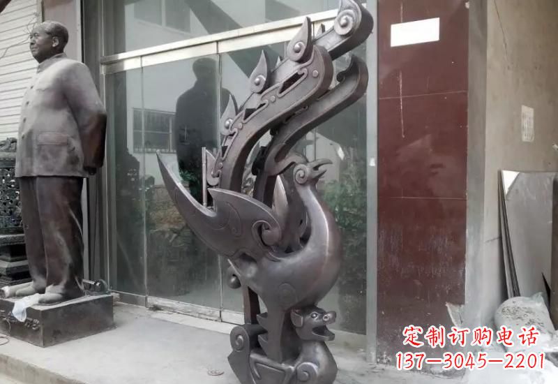 宁德艺术级凤凰铜雕