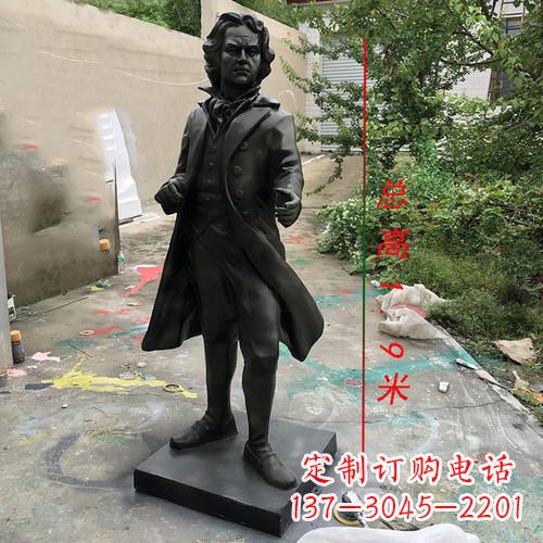 宁德艺术级铸铜贝多芬雕像