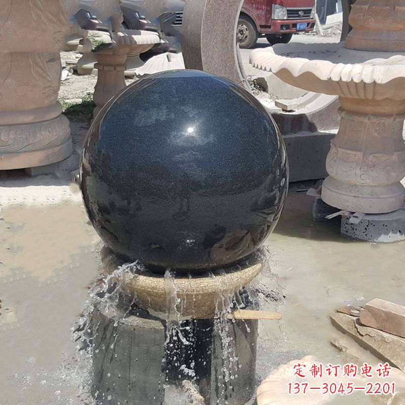 宁德福建风水石球雕塑