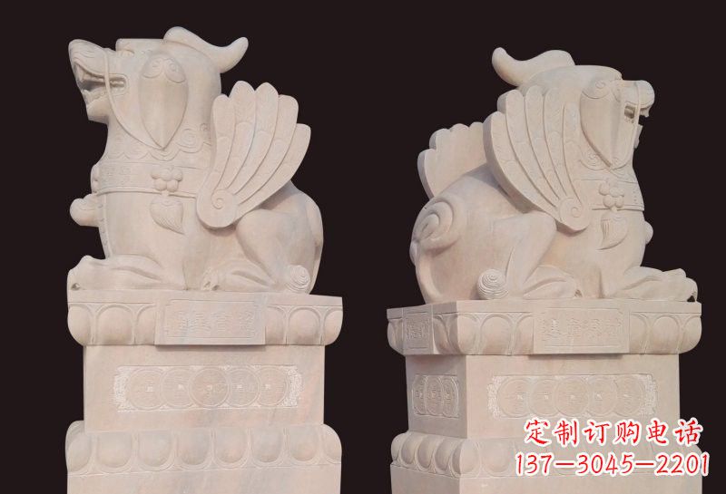 宁德福星象征吉祥幸福高照貔貅石雕