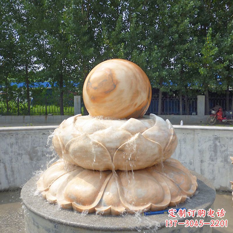 宁德高档石制风水球雕塑让您的空间充满风水之力