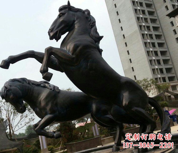 宁德高雅实木动物雕塑