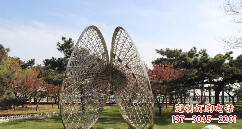宁德做工细腻的不锈钢抽象雕刻扇贝雕塑