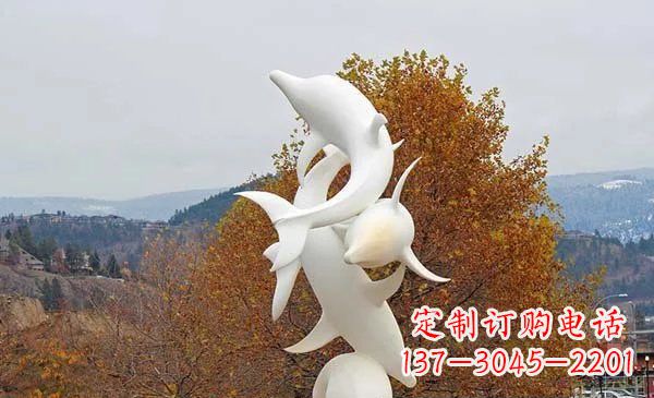 宁德山东中领雕塑海豚雕塑让自然之美悠然而生