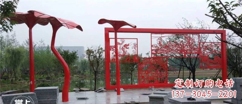 宁德不锈钢龙凤雕塑