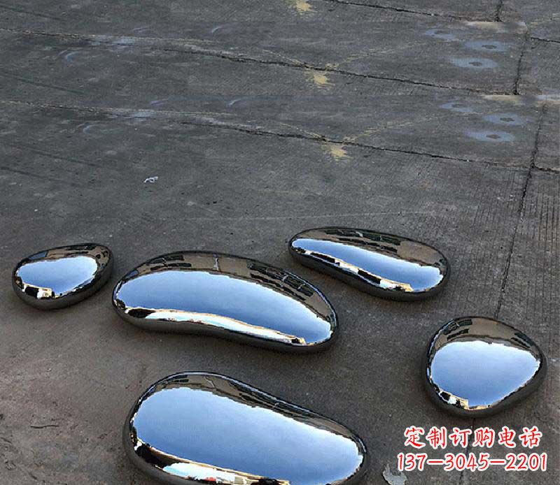 宁德不锈钢水滴景观雕塑美轮美奂,营造自然灵动