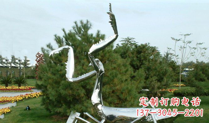 宁德优雅大气的不锈钢螳螂雕塑