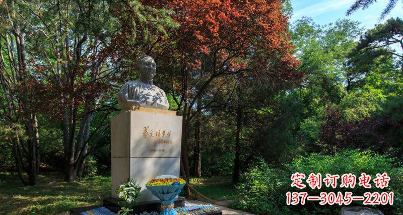 宁德精致无缝蔡元培胸像石雕