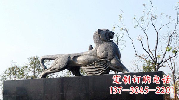 宁德中领雕塑专业打造狮子铜雕