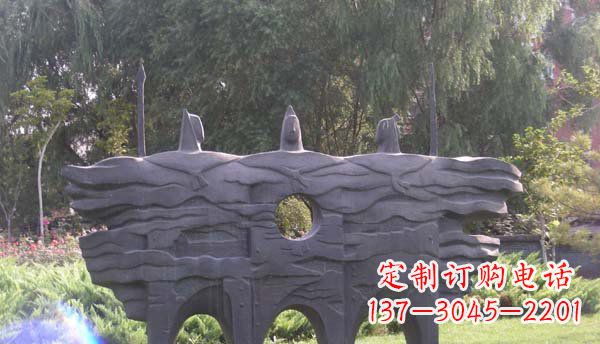 宁德精美绝伦的战士铜雕