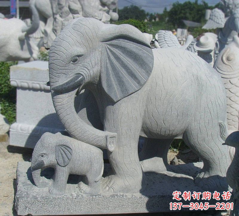 宁德雕塑艺术大象雕塑