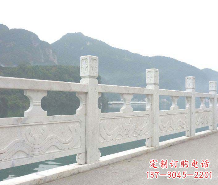 宁德公园大理石栏板景观石雕 (3)