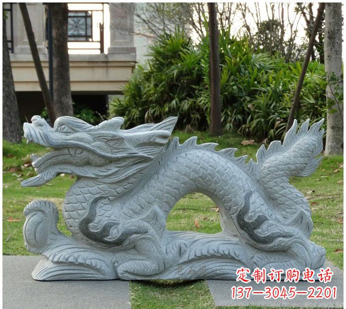 宁德公园大理石龙雕塑222