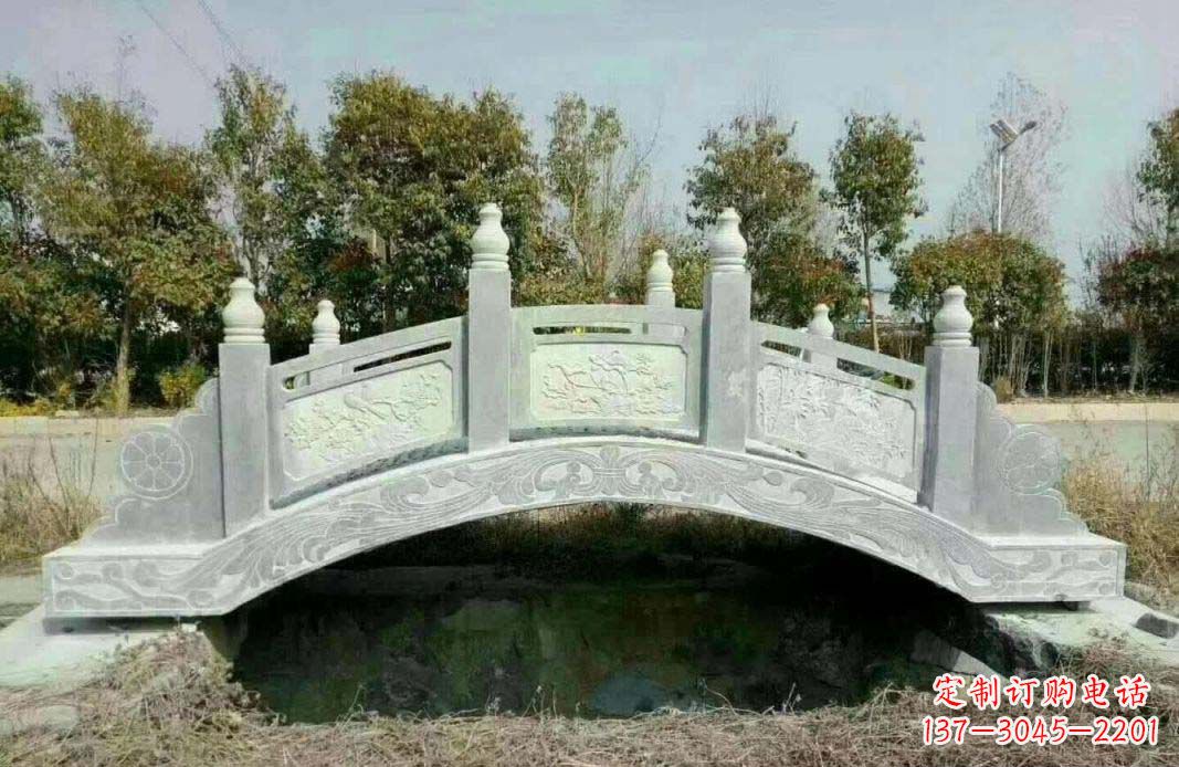 宁德公园大理石桥雕塑