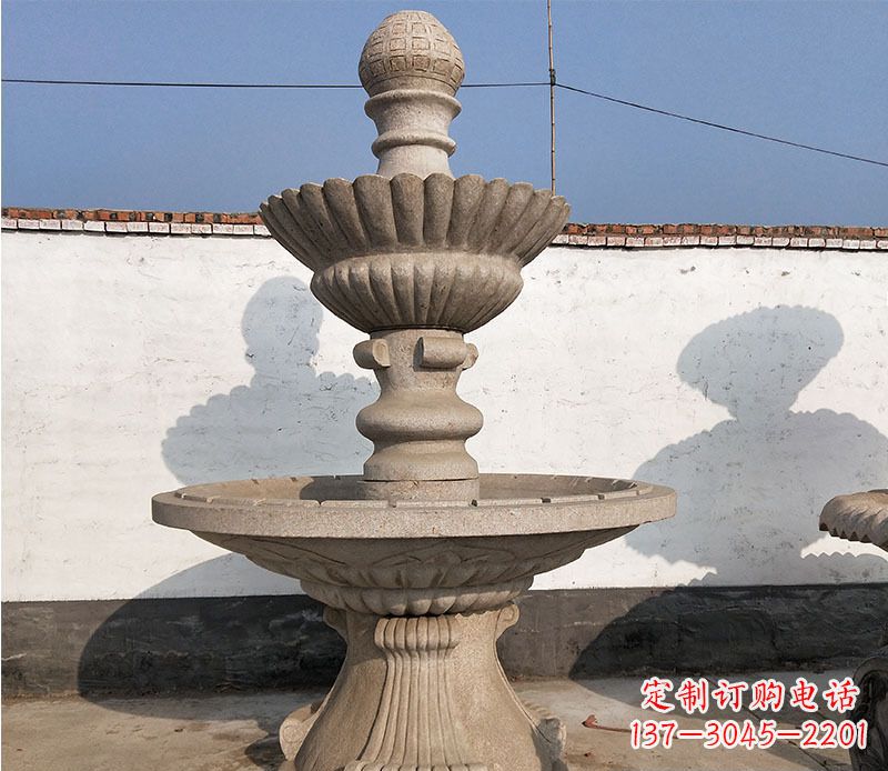 宁德公园大理石喷泉景观石雕