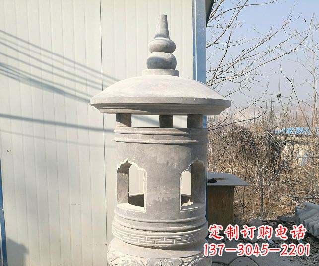 宁德公园大理石小型石灯
