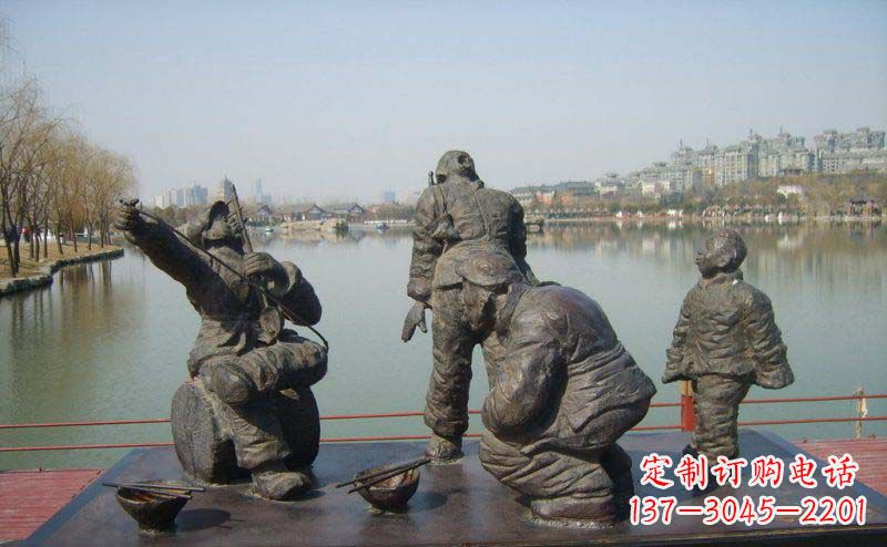 宁德精美中式二胡雕塑