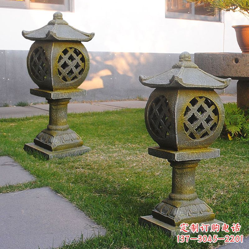 宁德公园仿古石灯笼