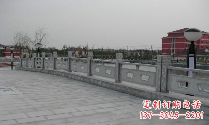 宁德公园仿古石栏板 (2)