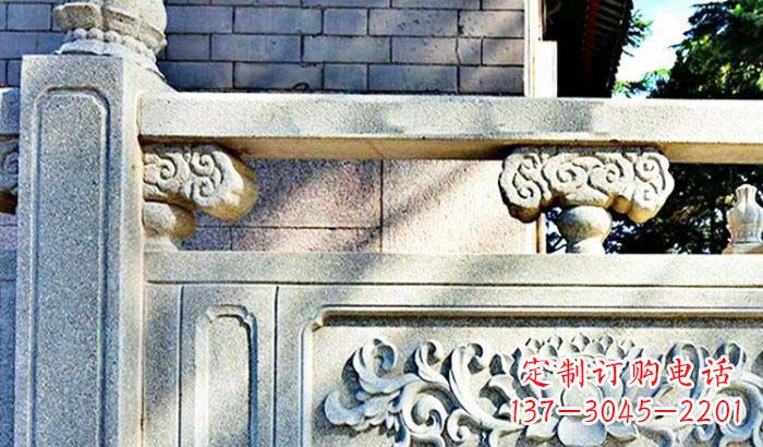 宁德公园仿古石栏板_2