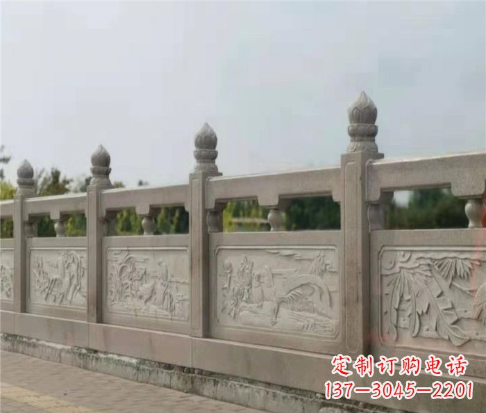 宁德泰山大理石浮雕栏板雕塑