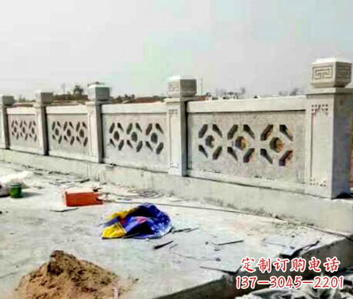 宁德公园大理石栏板石雕