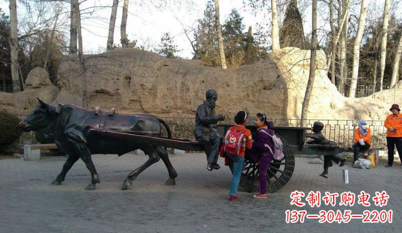 宁德传承历史,记录岁月——领雕塑定制小孩雕塑