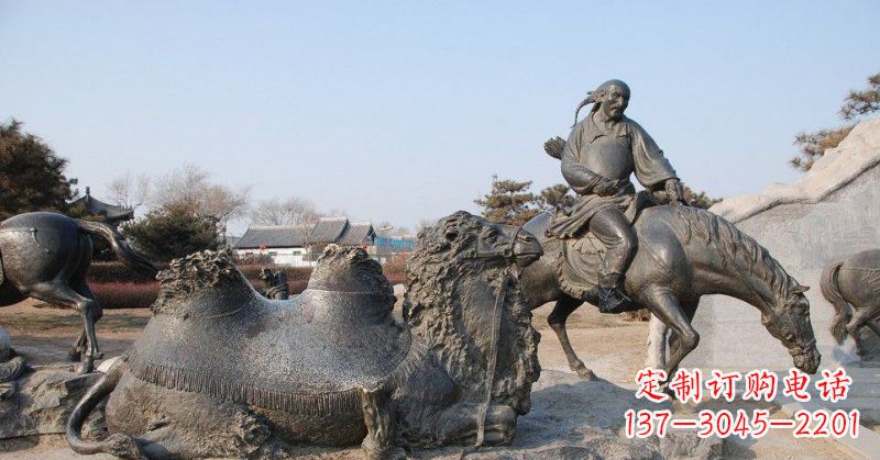 宁德精致古典 骑马雕塑
