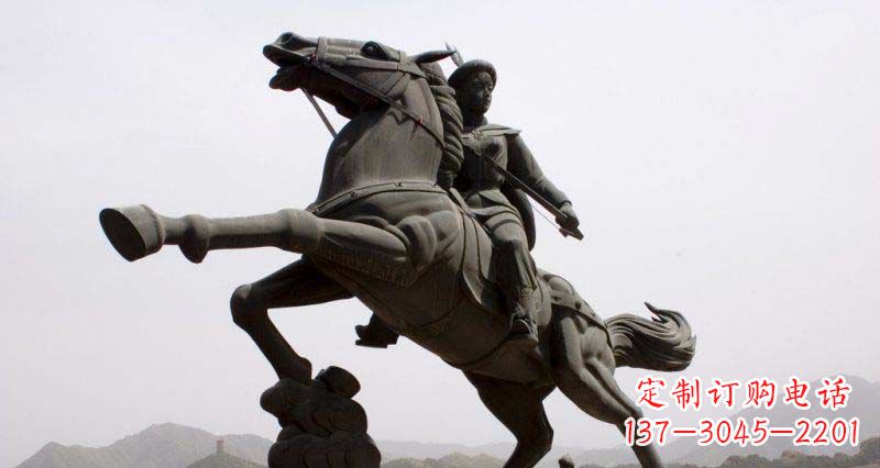 宁德西方风格骑马雕塑
