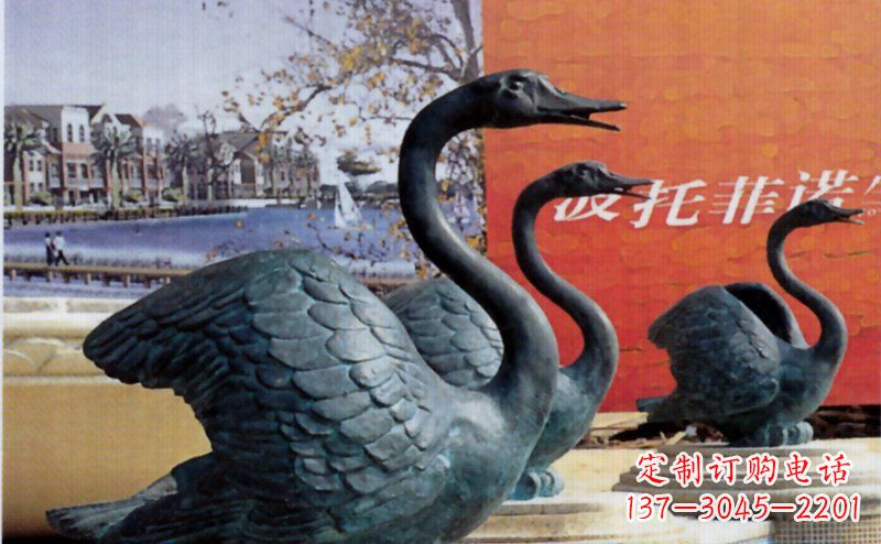宁德优质青铜天鹅雕塑