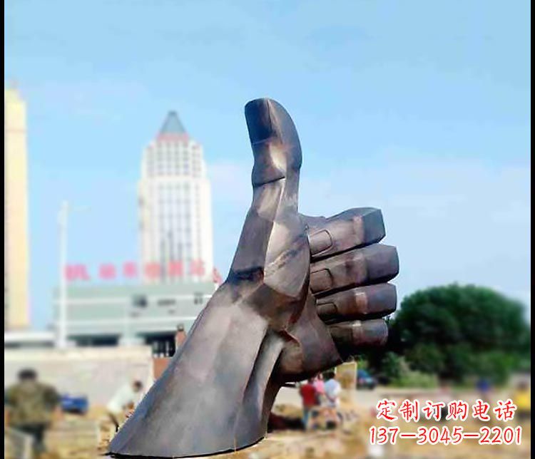 宁德高端精美大拇指铜雕