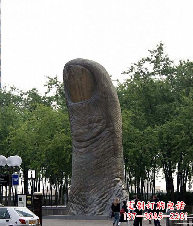 宁德中领雕塑大拇指铜雕竖立景观