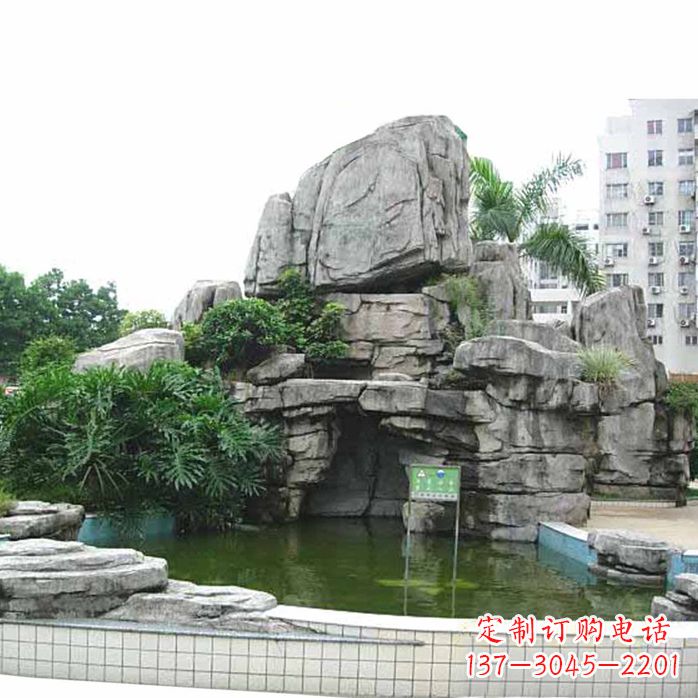 宁德精美假山雕塑