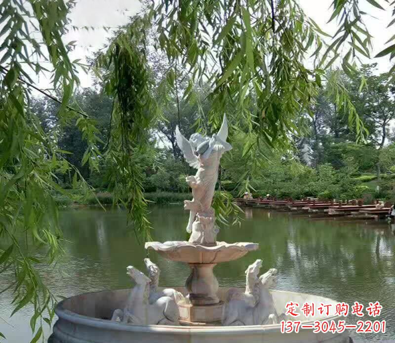 宁德公园天使景观石雕