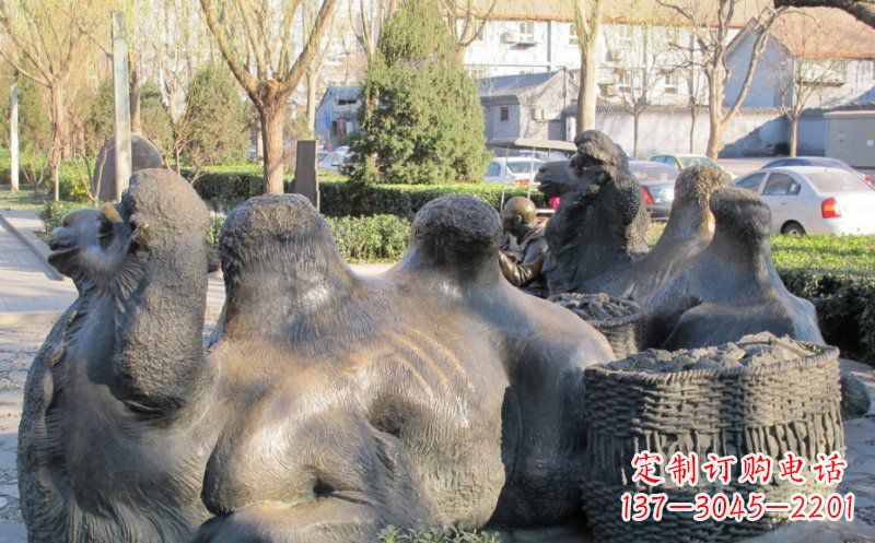 宁德特大型骆驼铜雕