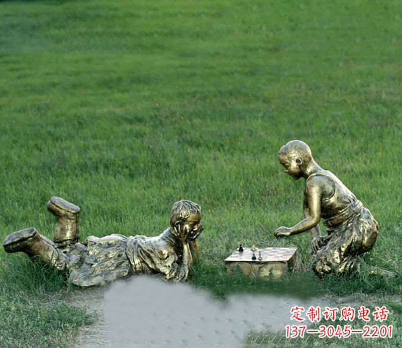 宁德优雅精致的儿童铜雕