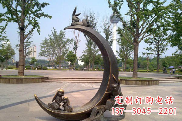 宁德典雅月亮铜雕