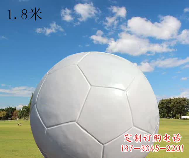 宁德公园足球运动雕塑