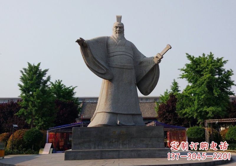宁德超越时空的名人雕塑